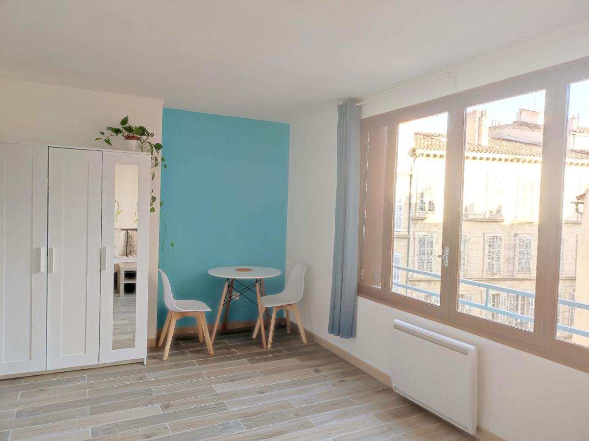 Appartement Studio Bleu En Face De La Gare 10Mn Au Vieux Port à Marseille Extérieur photo